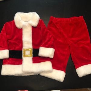 3-6 month Santa Outfit